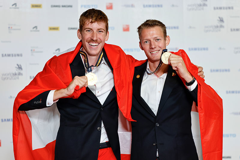 Gärtner Weltmeister an der WorldSkills in Lyon